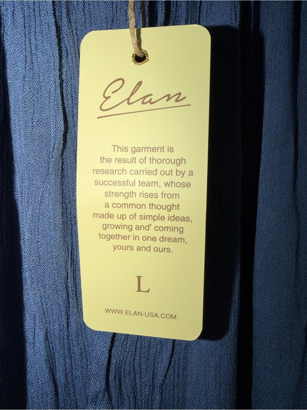 Elan Blue/Purple Crinkle Maxi Dress Romper w pockets - Picture 3 of 7